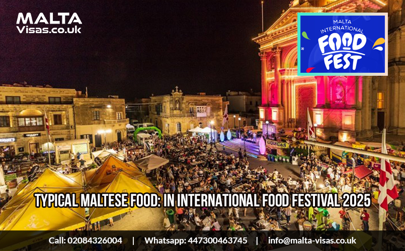 types of food in Malta International festival