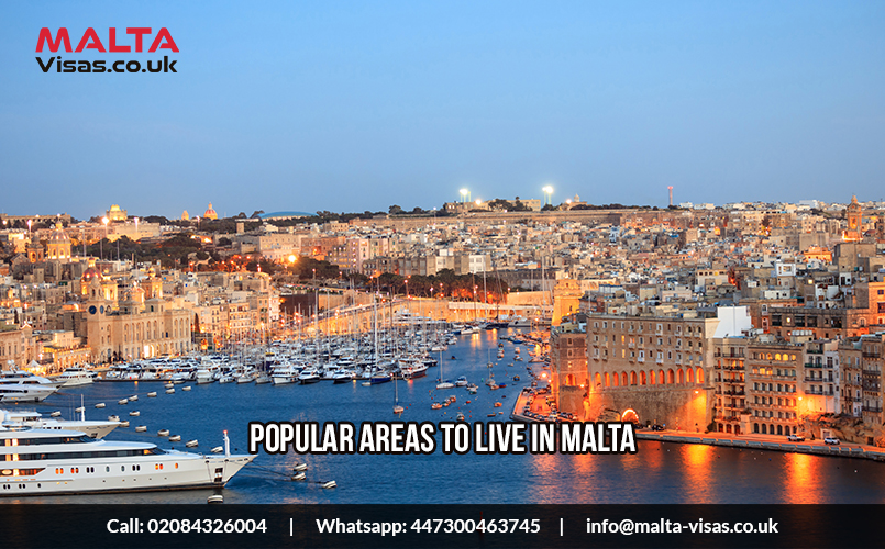Popular Areas To Live In Malta