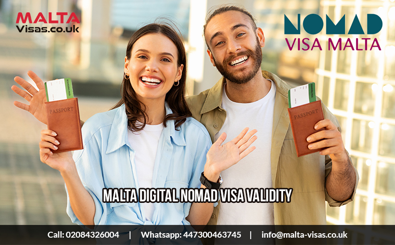Validity for Malta Digital Nomad visa