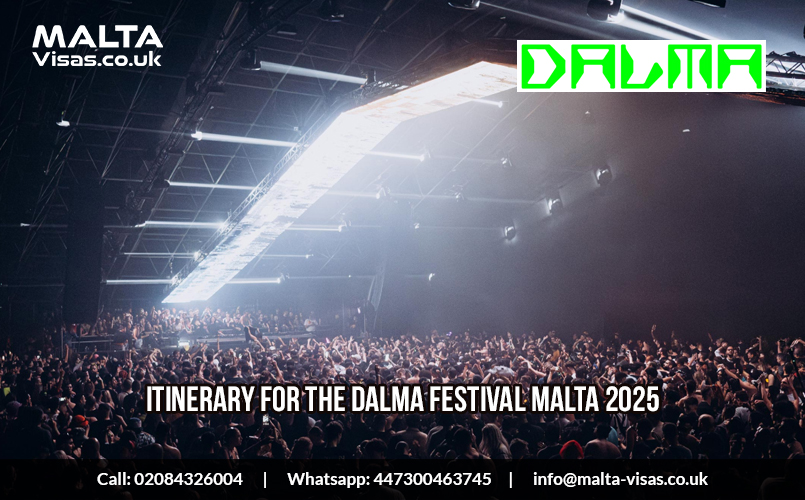 Itinerary for the Dalma Festival Malta